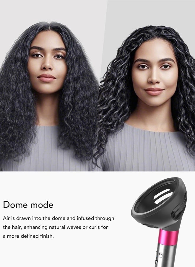 Wave+Curl Diffuser for Dyson Airwrap Styler, Upgraded Diffuser Nozzle Attachment for Dyson Airwrap HS01 HS05 HS08 for Wavy Curly or Coily Hair Type - Image 2